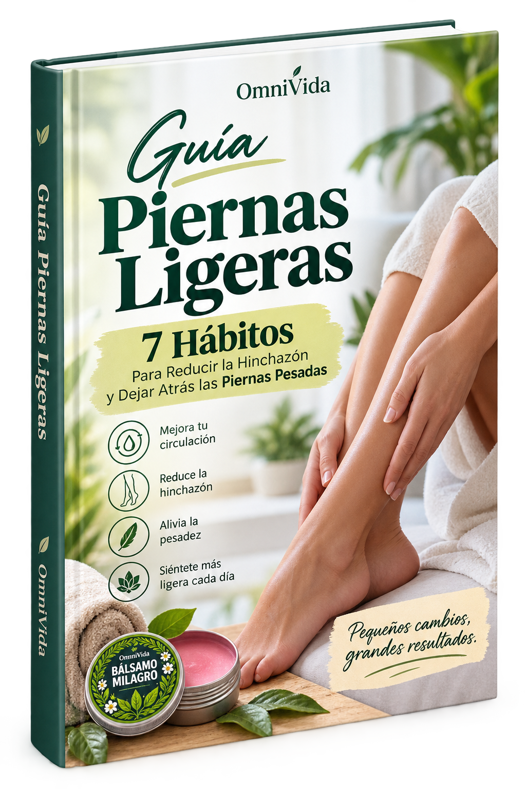 EBook: 7 Hábitos Para Reducir la Hinchazón y Dejar Atrás las Piernas Pesadas