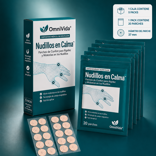 OmniVida Pies en Calma™ – Comfortpleisters tegen een branderig gevoel, tintelingen en slapende voeten