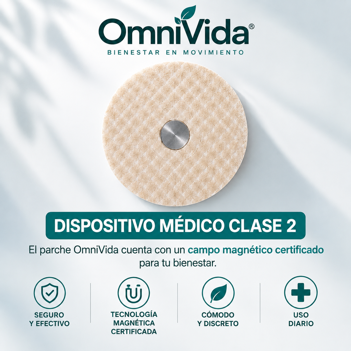 OmniVida Pies en Calma™ – Komfortpflaster gegen Brennen, Kribbeln und eingeschlafene Füße