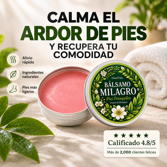 OmniVida Bálsamo Milagro™ – Balsem voor gezwollen en zware benen