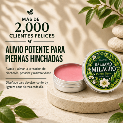 OmniVida Balsamo Miracolo™ – Balsamo per Gambe Gonfie e Pesanti