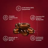 Omnivida Ajo Añejado - Bienestar Cardiovascular y Circulación Para Tu Día a Día